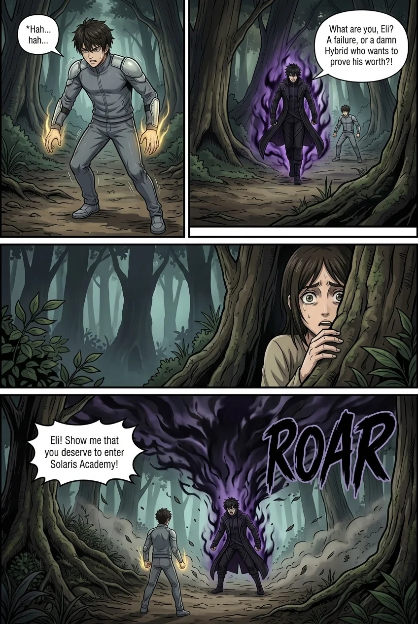 Aethelos: The Bastard of Light Chapter 17 Page 9 - AI Generated Manga