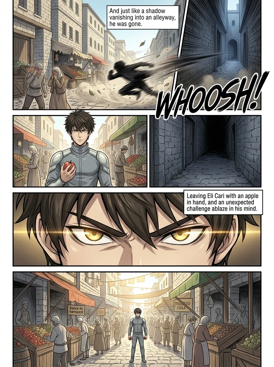 Aethelos: The Bastard of Light Chapter 2 Page 14 - AI Generated Manga