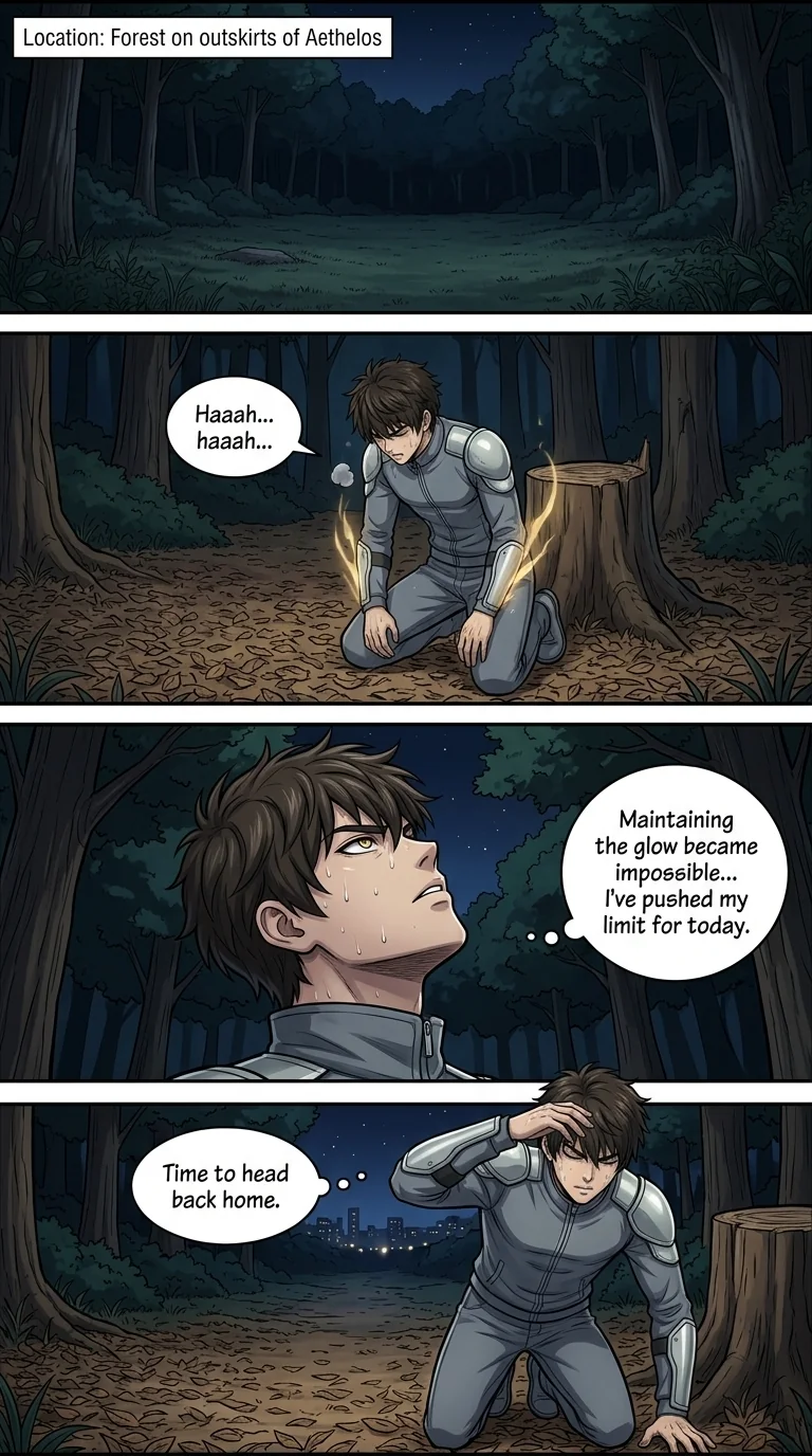 Aethelos: The Bastard of Light Chapter 2 Page 17 - AI Generated Manga