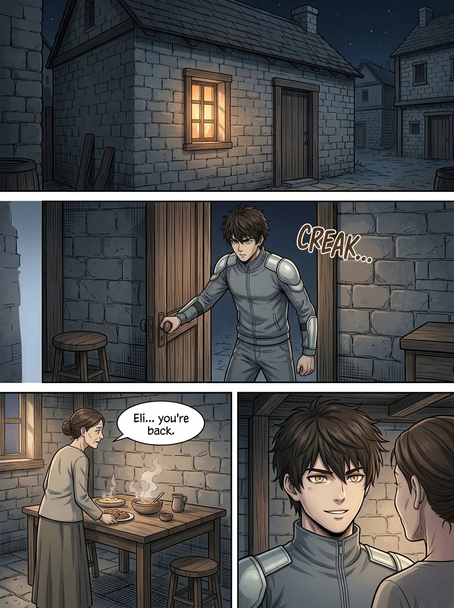 Aethelos: The Bastard of Light Chapter 2 Page 18 - AI Generated Manga
