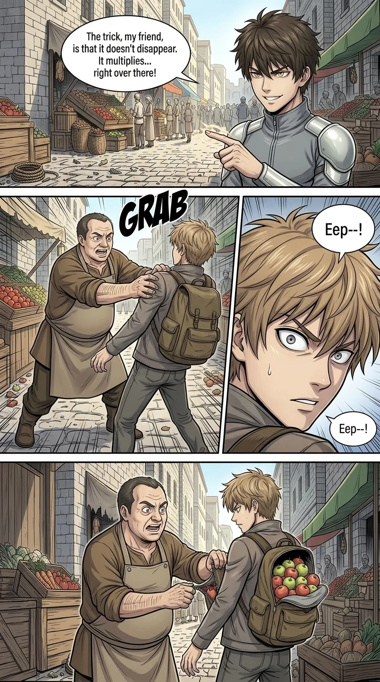 Aethelos: The Bastard of Light Chapter 2 Page 8 - AI Generated Manga