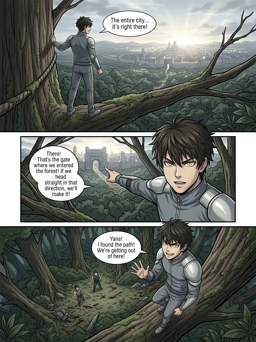 Aethelos: The Bastard of Light Chapter 21 Page 14 - AI Generated Manga