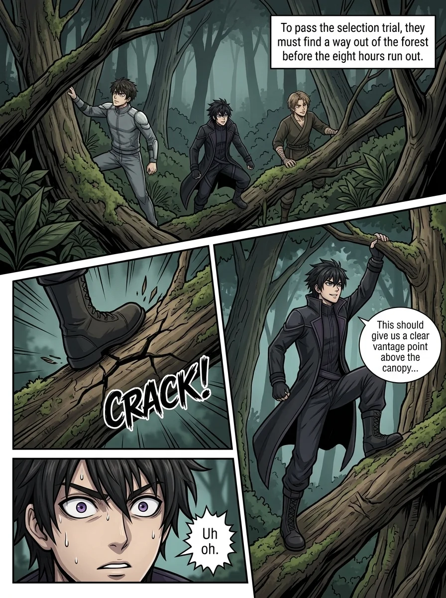 Aethelos: The Bastard of Light Chapter 21 Page 6 - AI Generated Manga