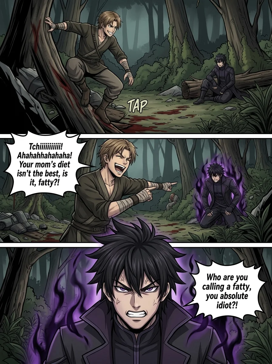 Aethelos: The Bastard of Light Chapter 21 Page 8 - AI Generated Manga