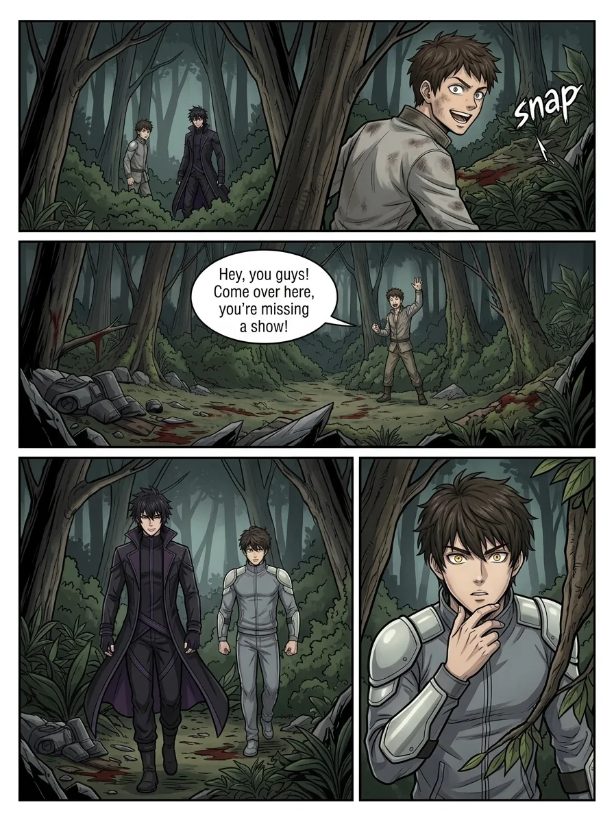 Aethelos: The Bastard of Light Chapter 22 Page 3 - AI Generated Manga