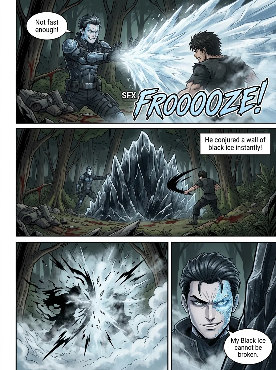 Aethelos: The Bastard of Light Chapter 22 Page 8 - AI Generated Manga