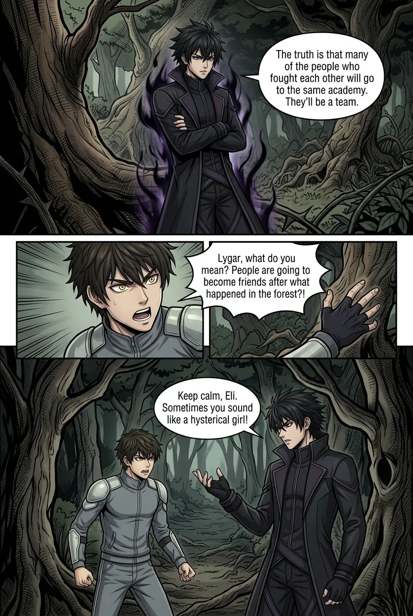Aethelos: The Bastard of Light Chapter 23 Page 6 - AI Generated Manga