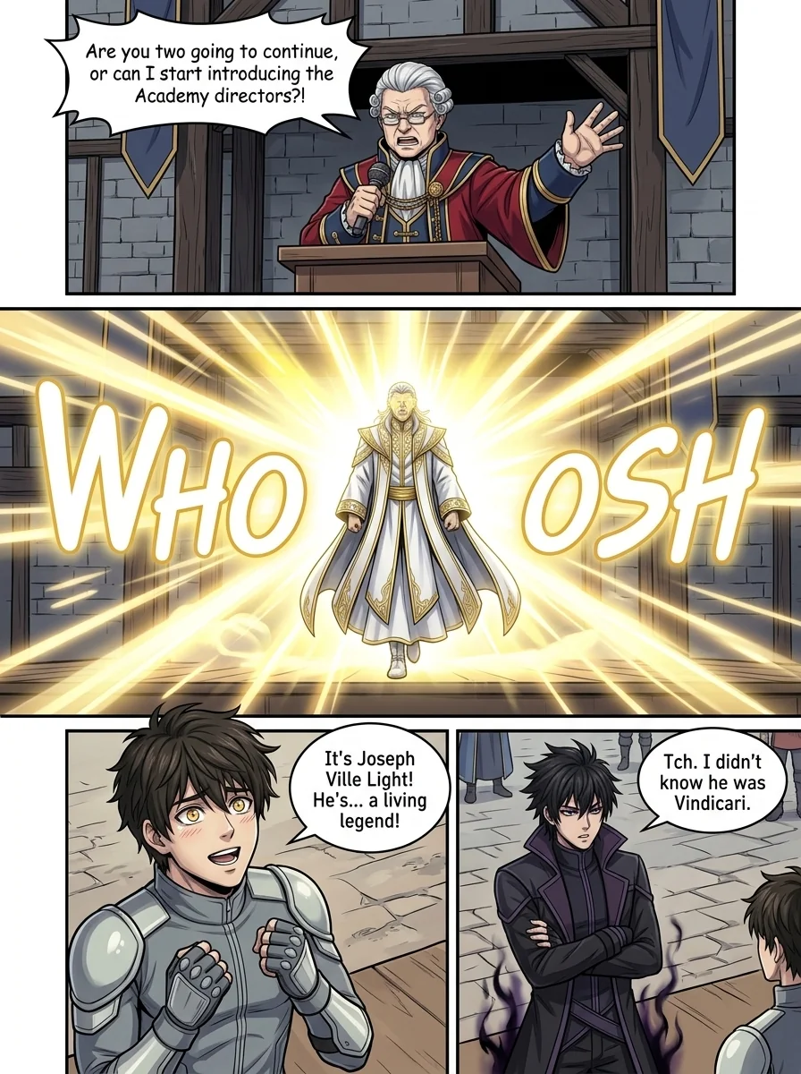 Aethelos: The Bastard of Light Chapter 23 Page 7 - AI Generated Manga