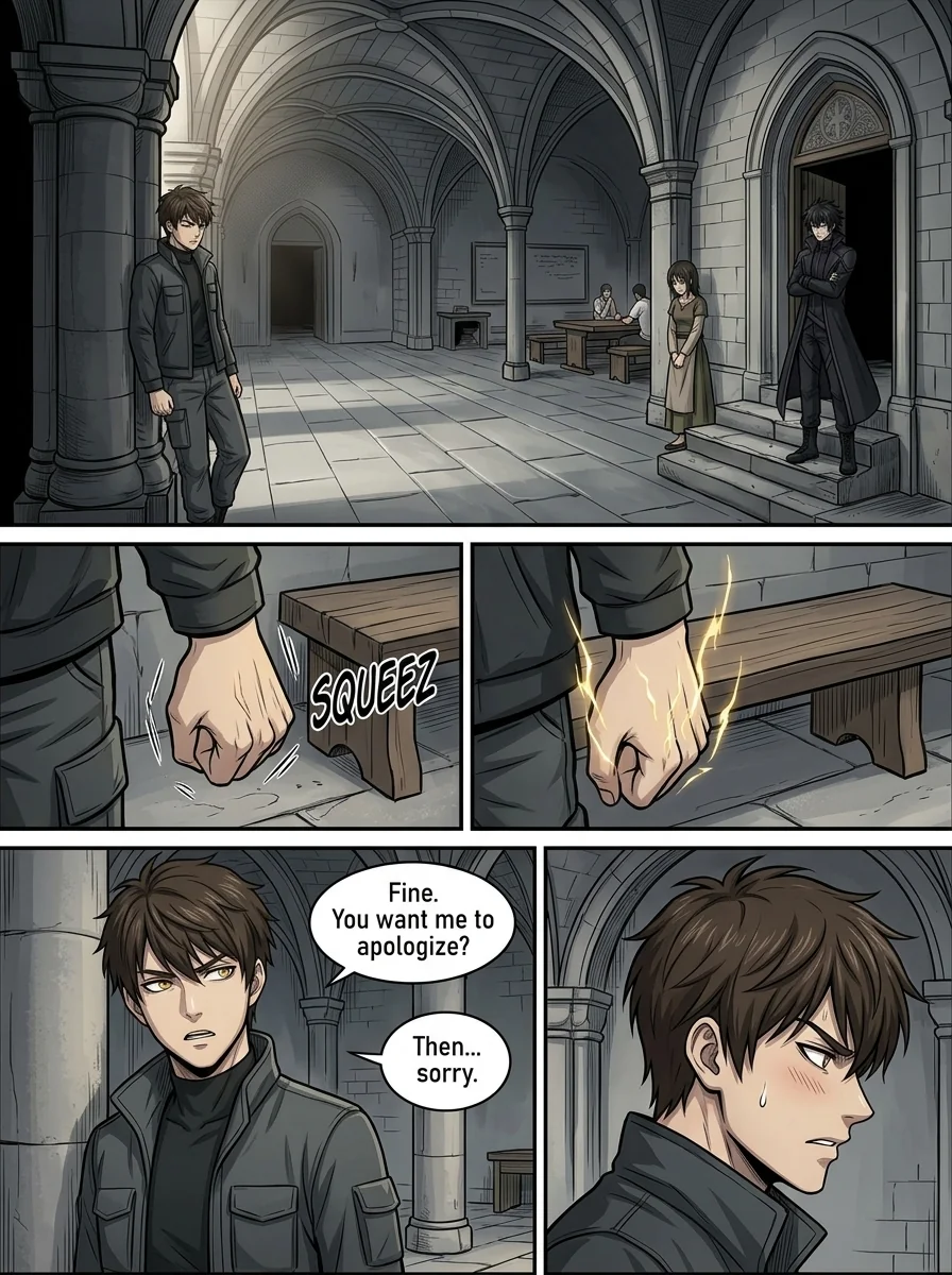 Aethelos: The Bastard of Light Chapter 28 Page 7 - AI Generated Manga