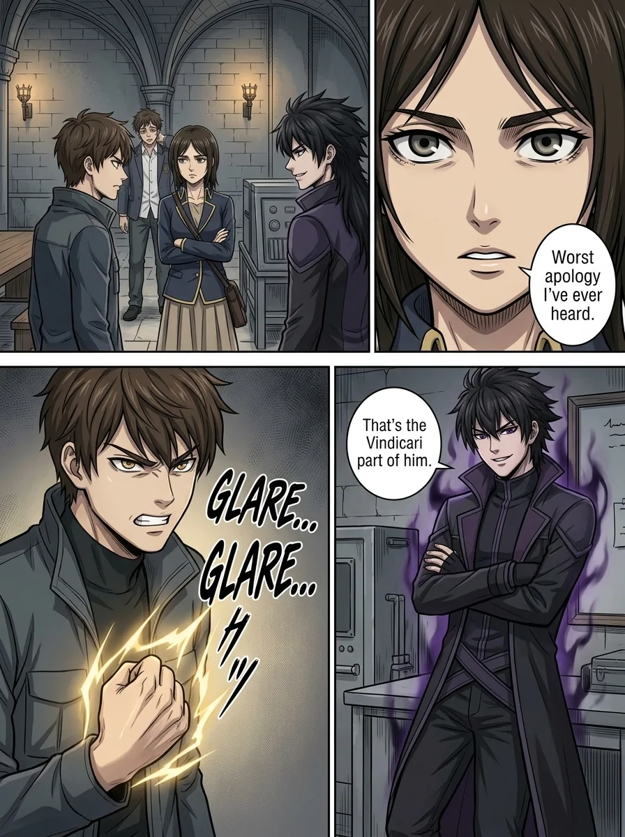 Aethelos: The Bastard of Light Chapter 28 Page 8 - AI Generated Manga