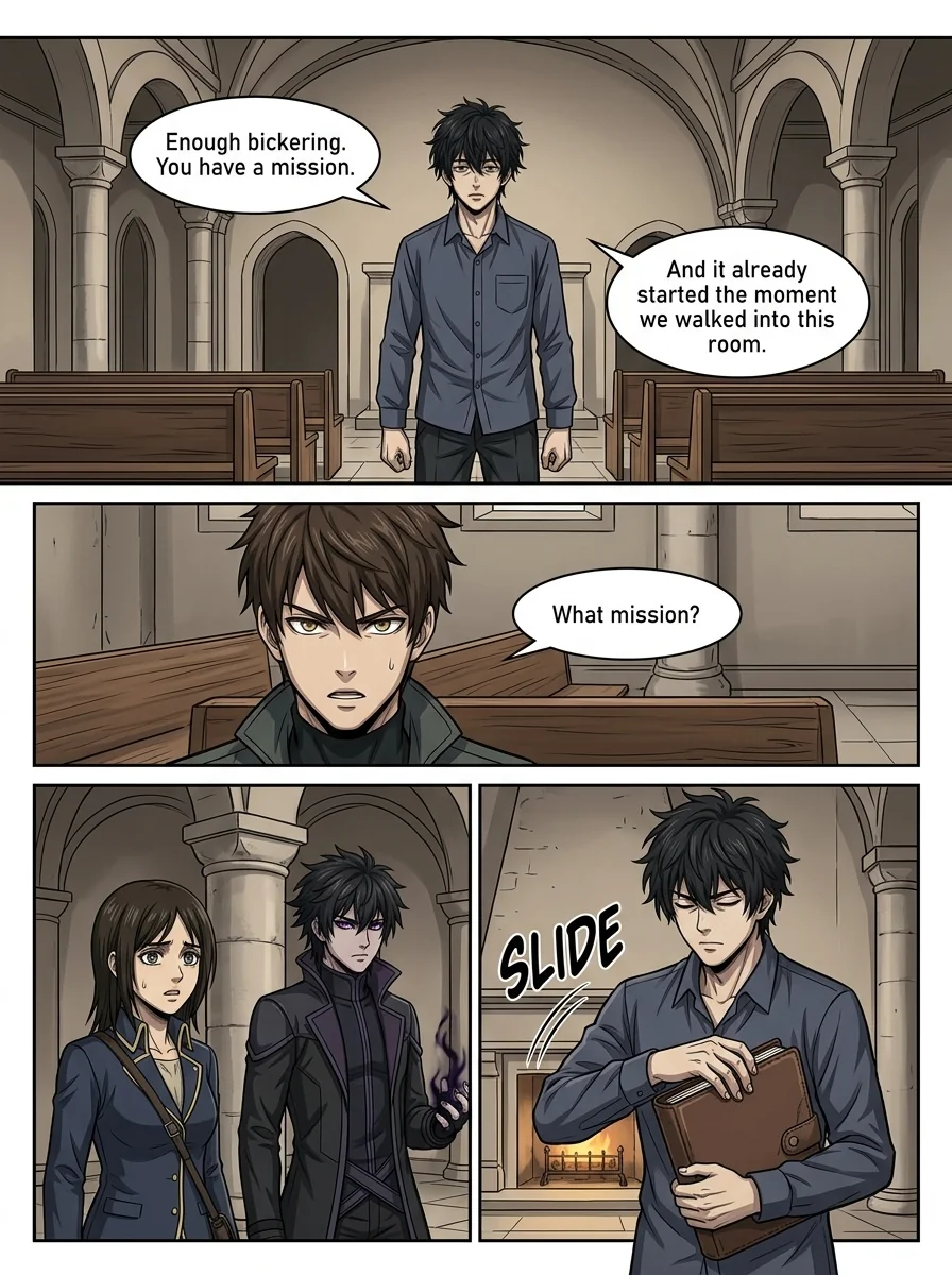 Aethelos: The Bastard of Light Chapter 28 Page 9 - AI Generated Manga