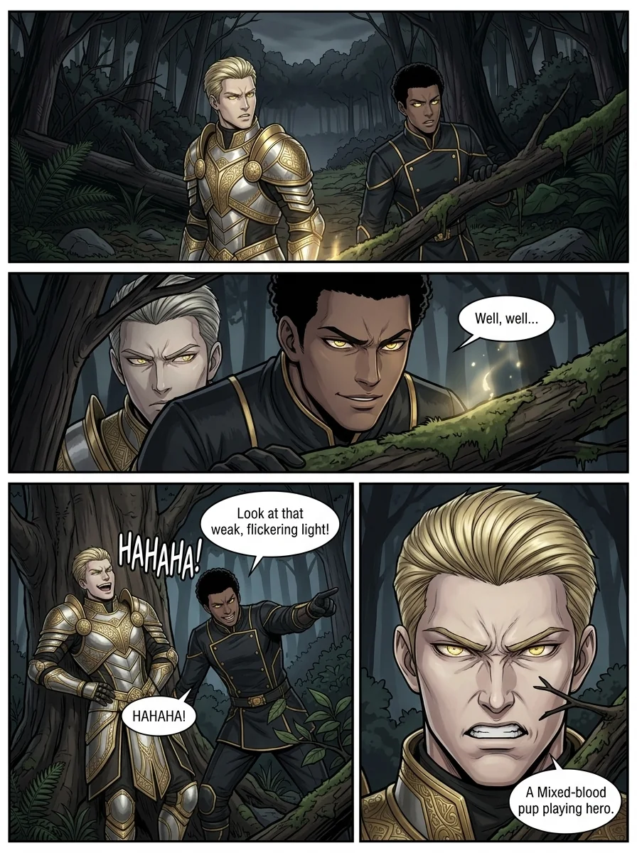 Aethelos: The Bastard of Light Chapter 3 Page 10 - AI Generated Manga