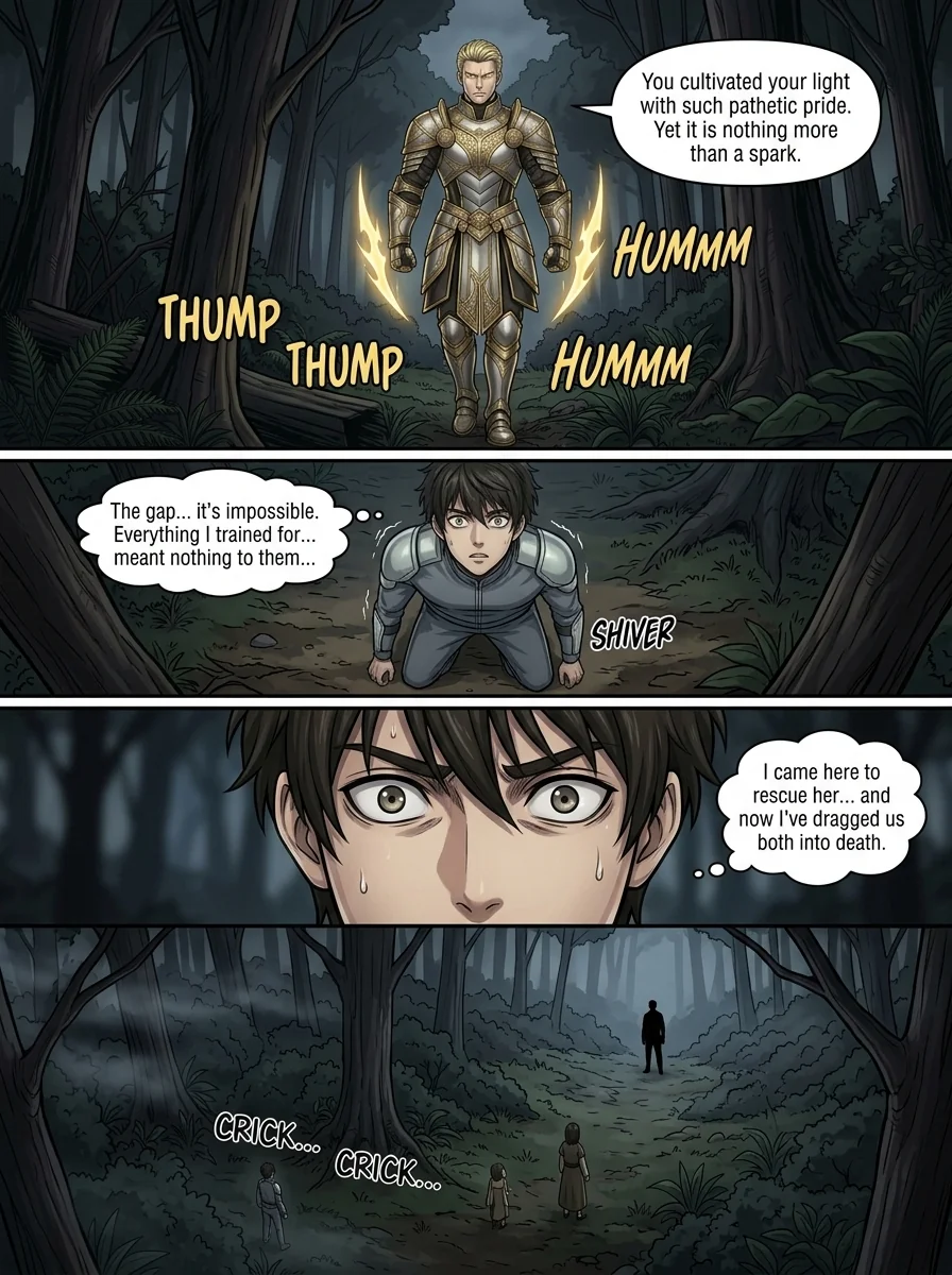 Aethelos: The Bastard of Light Chapter 3 Page 16 - AI Generated Manga