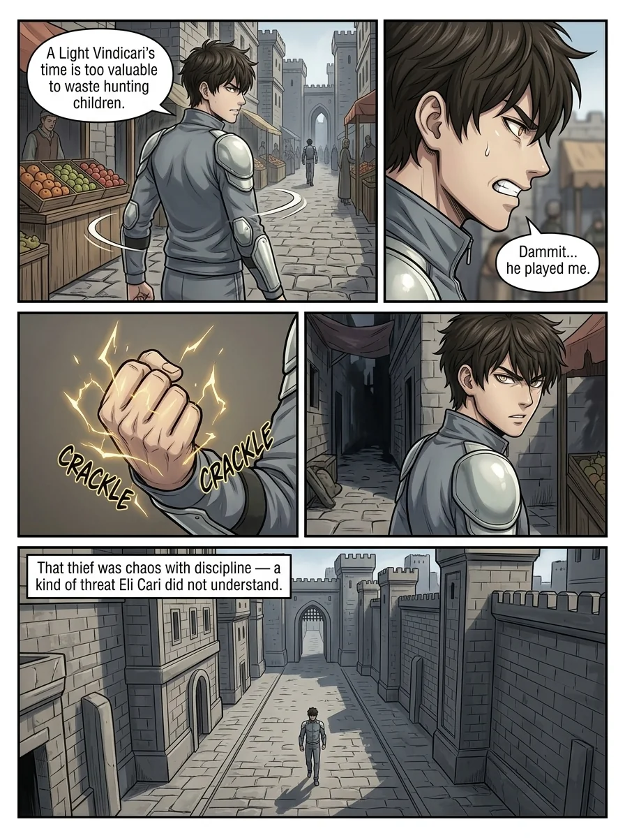 Aethelos: The Bastard of Light Chapter 3 Page 3 - AI Generated Manga