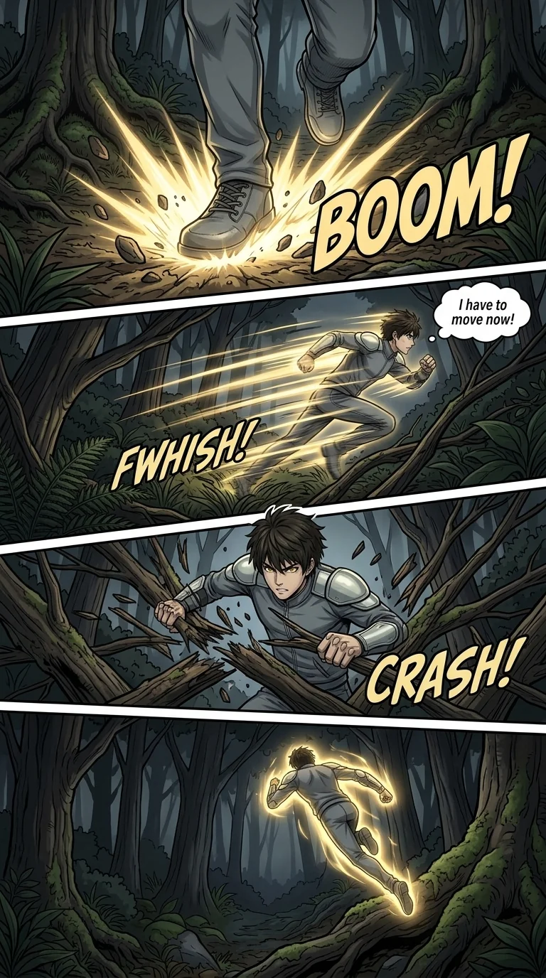 Aethelos: The Bastard of Light Chapter 3 Page 6 - AI Generated Manga