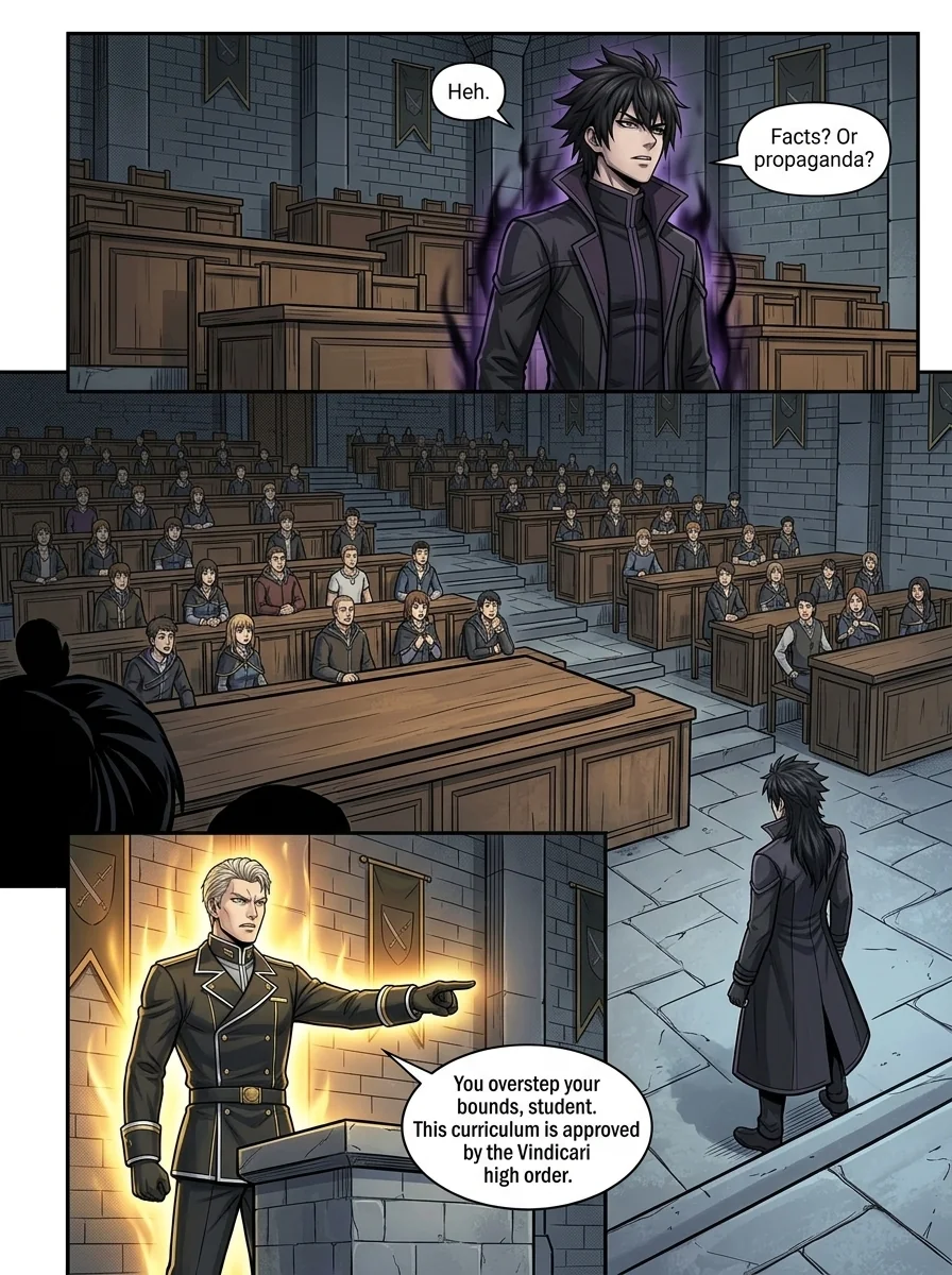 Aethelos: The Bastard of Light Chapter 30 Page 9 - AI Generated Manga