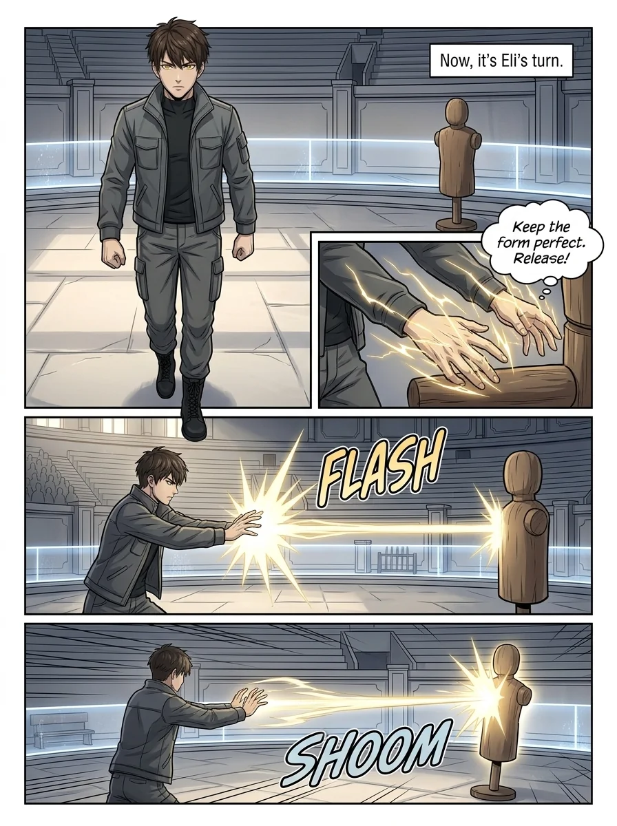 Aethelos: The Bastard of Light Chapter 31 Page 5 - AI Generated Manga