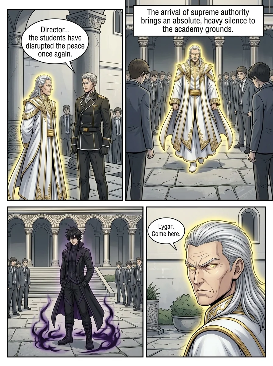 Aethelos: The Bastard of Light Chapter 32 Page 13 - AI Generated Manga