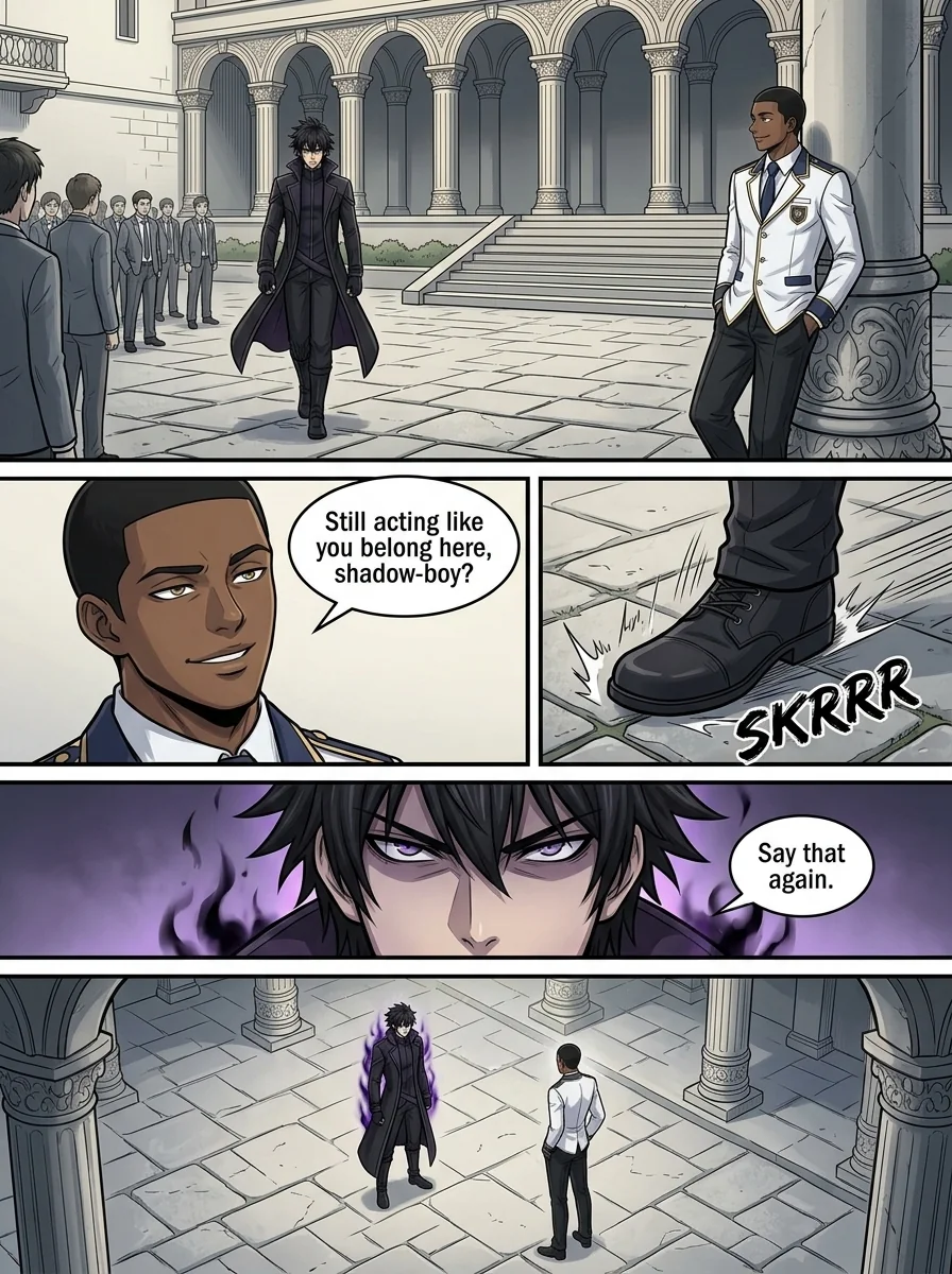 Aethelos: The Bastard of Light Chapter 32 Page 3 - AI Generated Manga