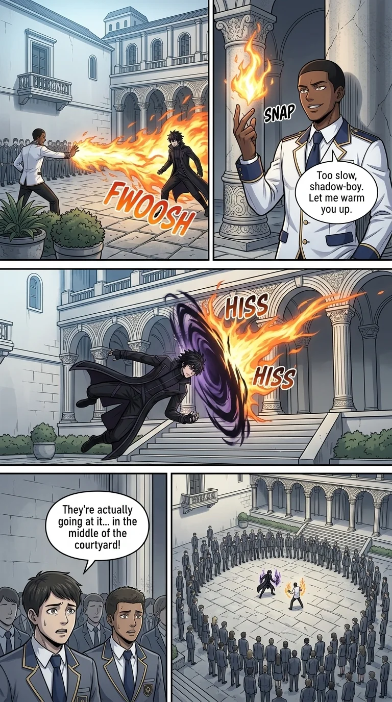 Aethelos: The Bastard of Light Chapter 32 Page 5 - AI Generated Manga