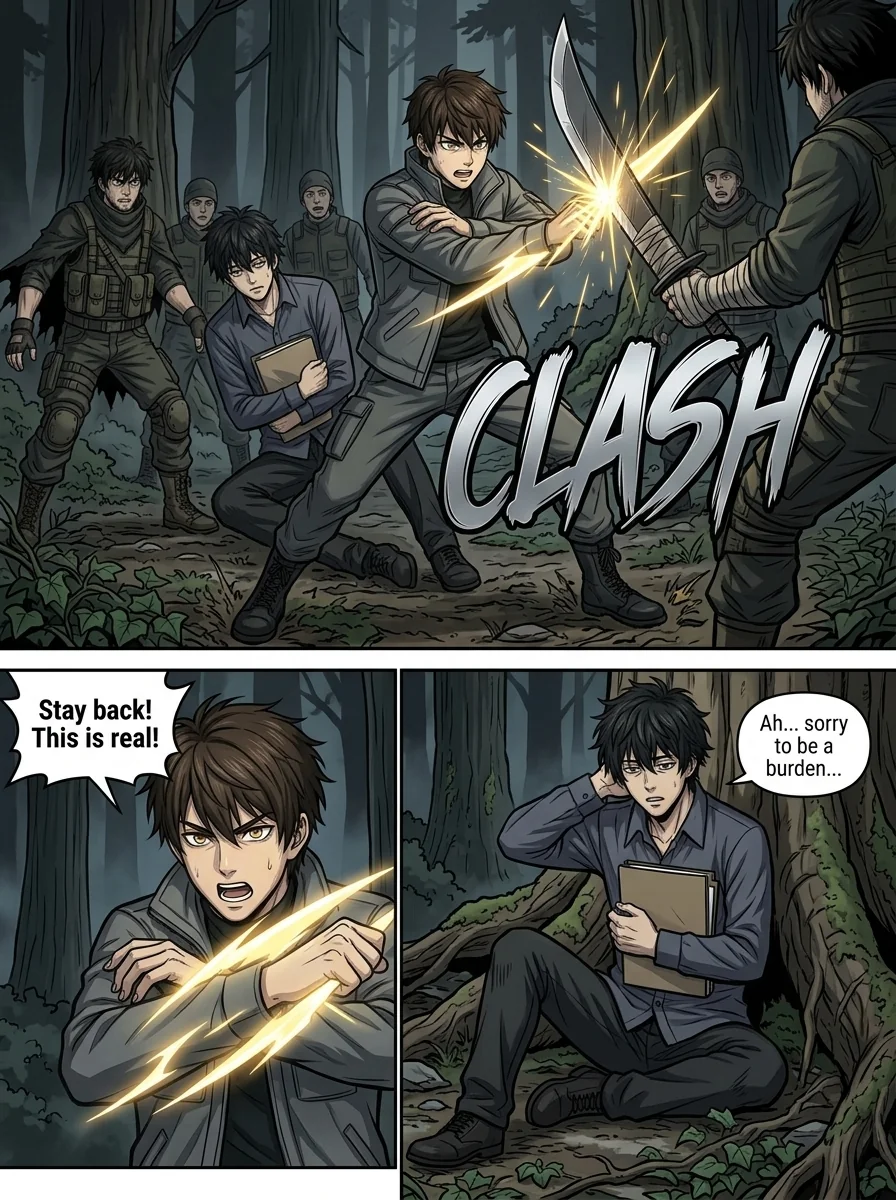 Aethelos: The Bastard of Light Chapter 33 Page 13 - AI Generated Manga