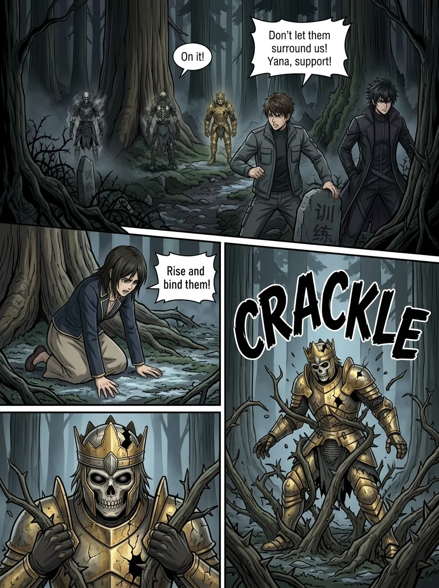 Aethelos: The Bastard of Light Chapter 33 Page 4 - AI Generated Manga
