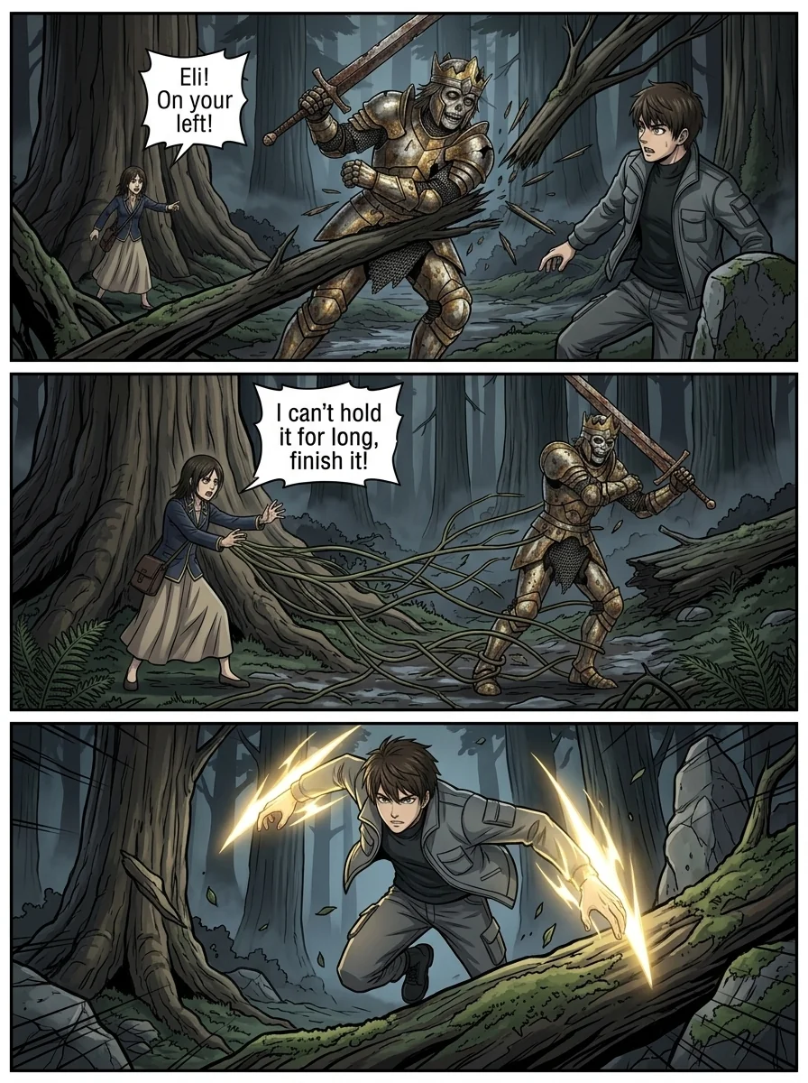 Aethelos: The Bastard of Light Chapter 33 Page 6 - AI Generated Manga