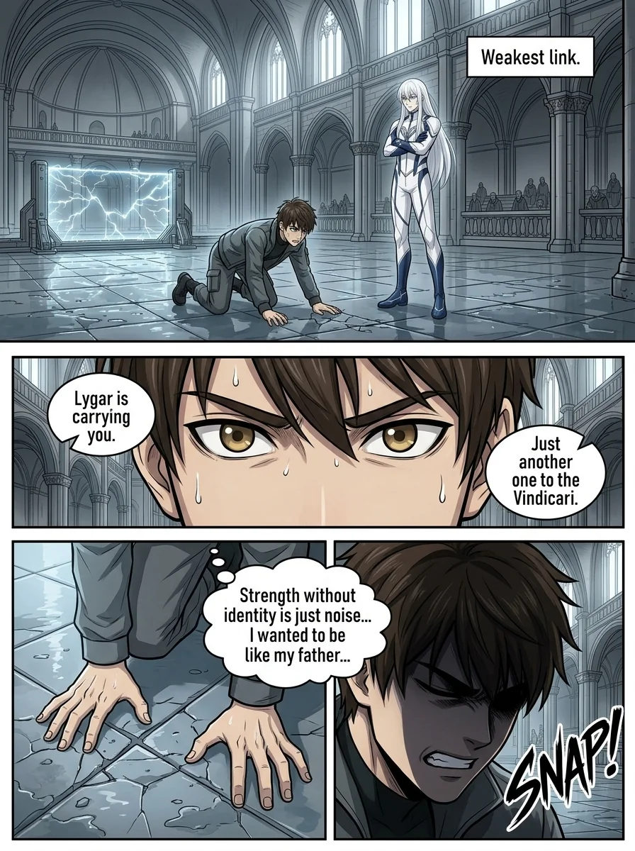 Aethelos: The Bastard of Light Chapter 35 Page 8 - AI Generated Manga