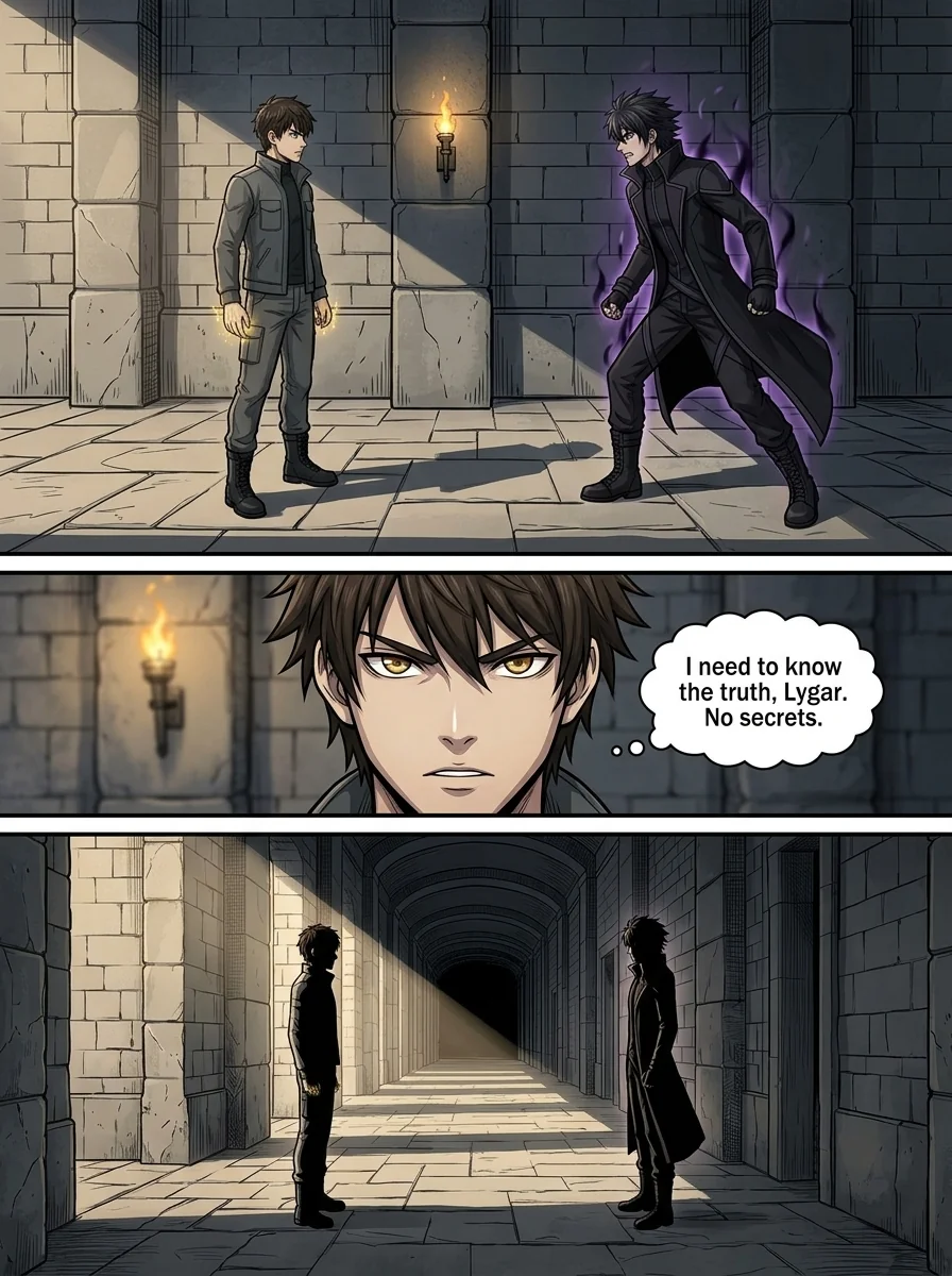 Aethelos: The Bastard of Light Chapter 37 Page 14 - AI Generated Manga