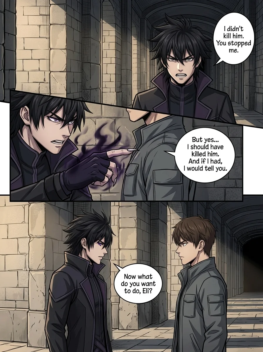 Aethelos: The Bastard of Light Chapter 37 Page 15 - AI Generated Manga