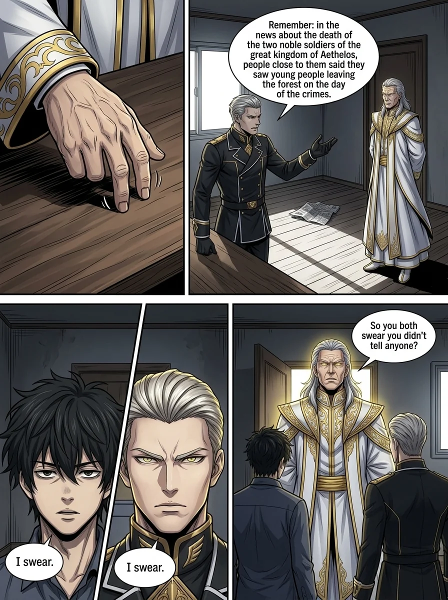 Aethelos: The Bastard of Light Chapter 37 Page 4 - AI Generated Manga