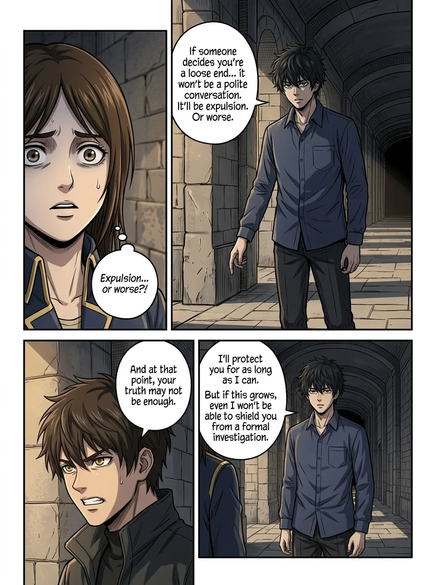 Aethelos: The Bastard of Light Chapter 38 Page 13 - AI Generated Manga