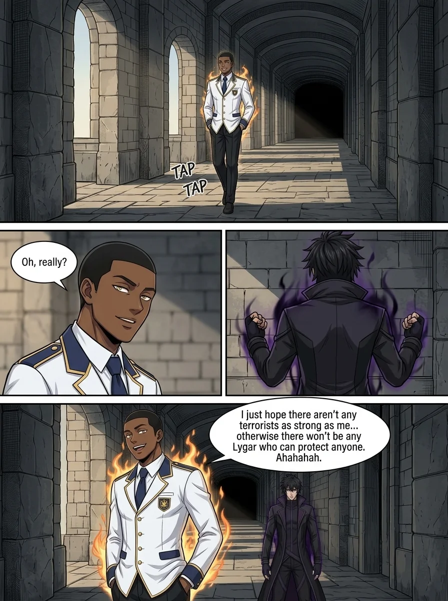 Aethelos: The Bastard of Light Chapter 38 Page 3 - AI Generated Manga