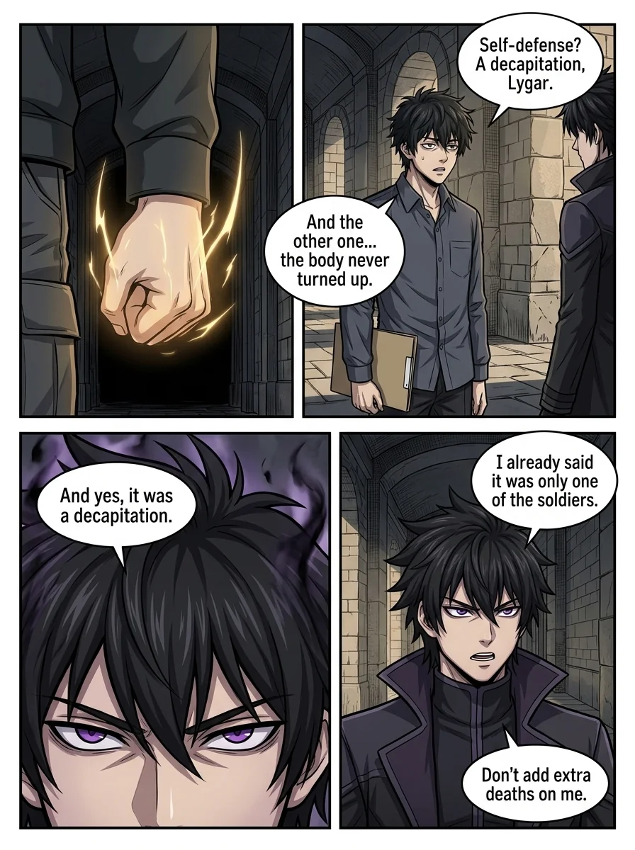 Aethelos: The Bastard of Light Chapter 39 Page 2 - AI Generated Manga