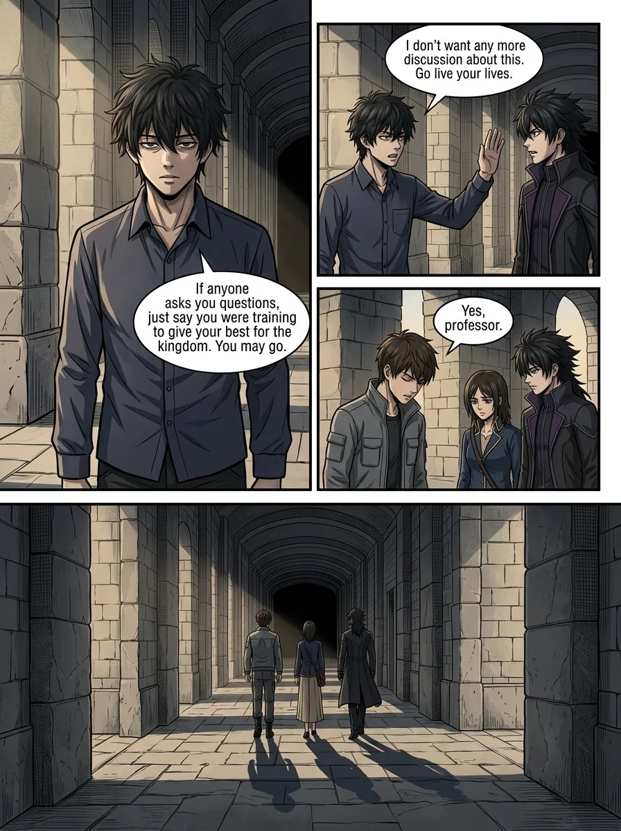 Aethelos: The Bastard of Light Chapter 39 Page 8 - AI Generated Manga