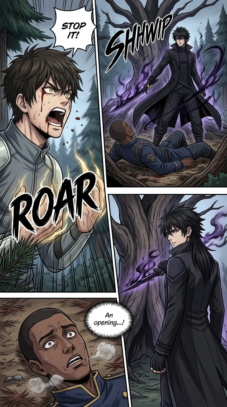 Aethelos: The Bastard of Light Chapter 4 Page 12 - AI Generated Manga