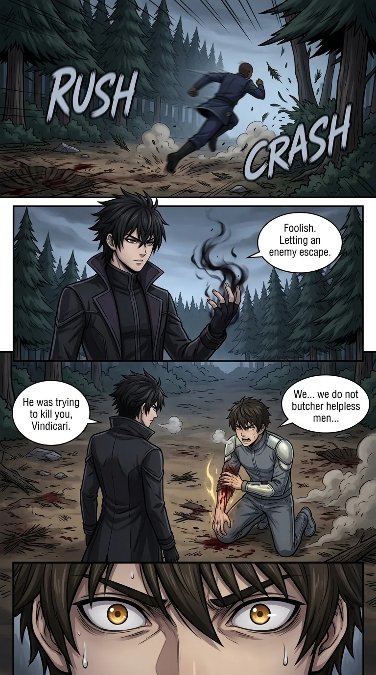 Aethelos: The Bastard of Light Chapter 4 Page 13 - AI Generated Manga