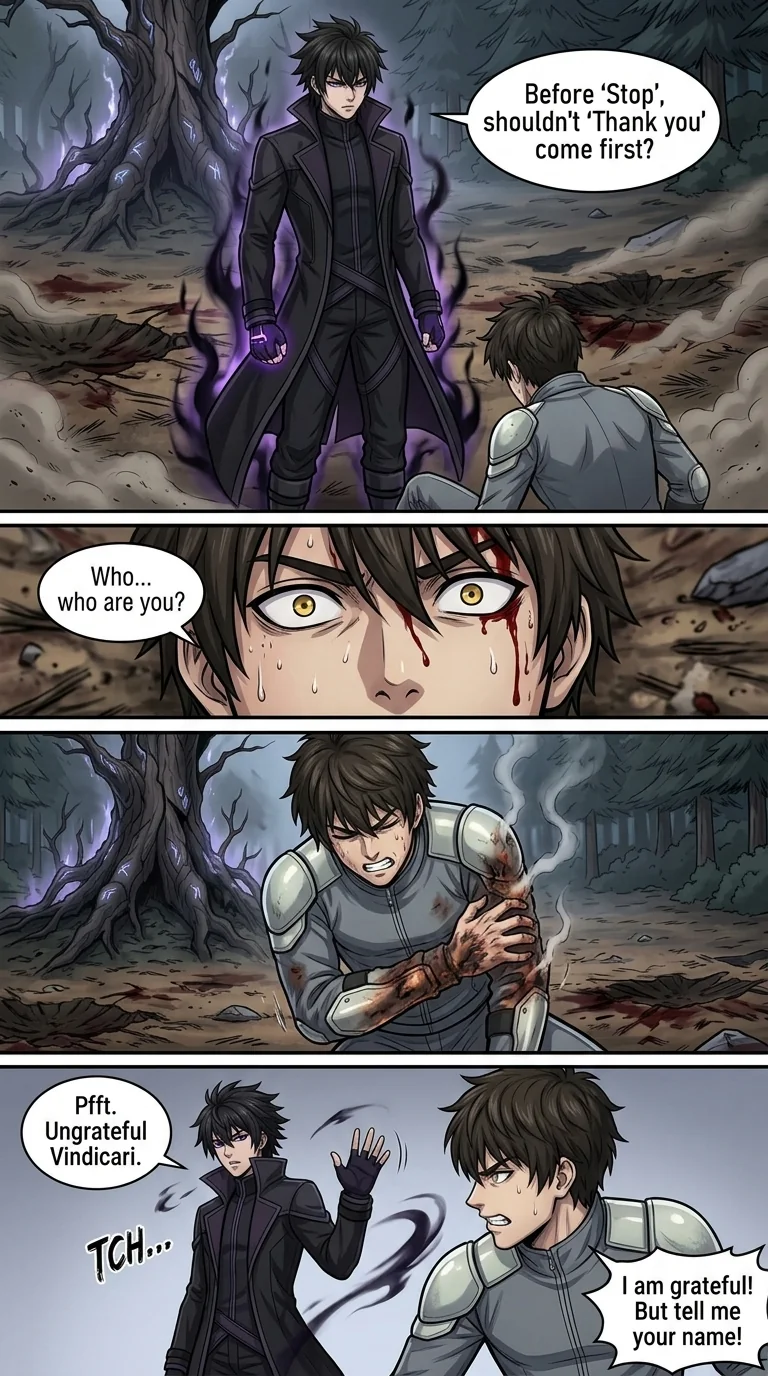 Aethelos: The Bastard of Light Chapter 4 Page 14 - AI Generated Manga