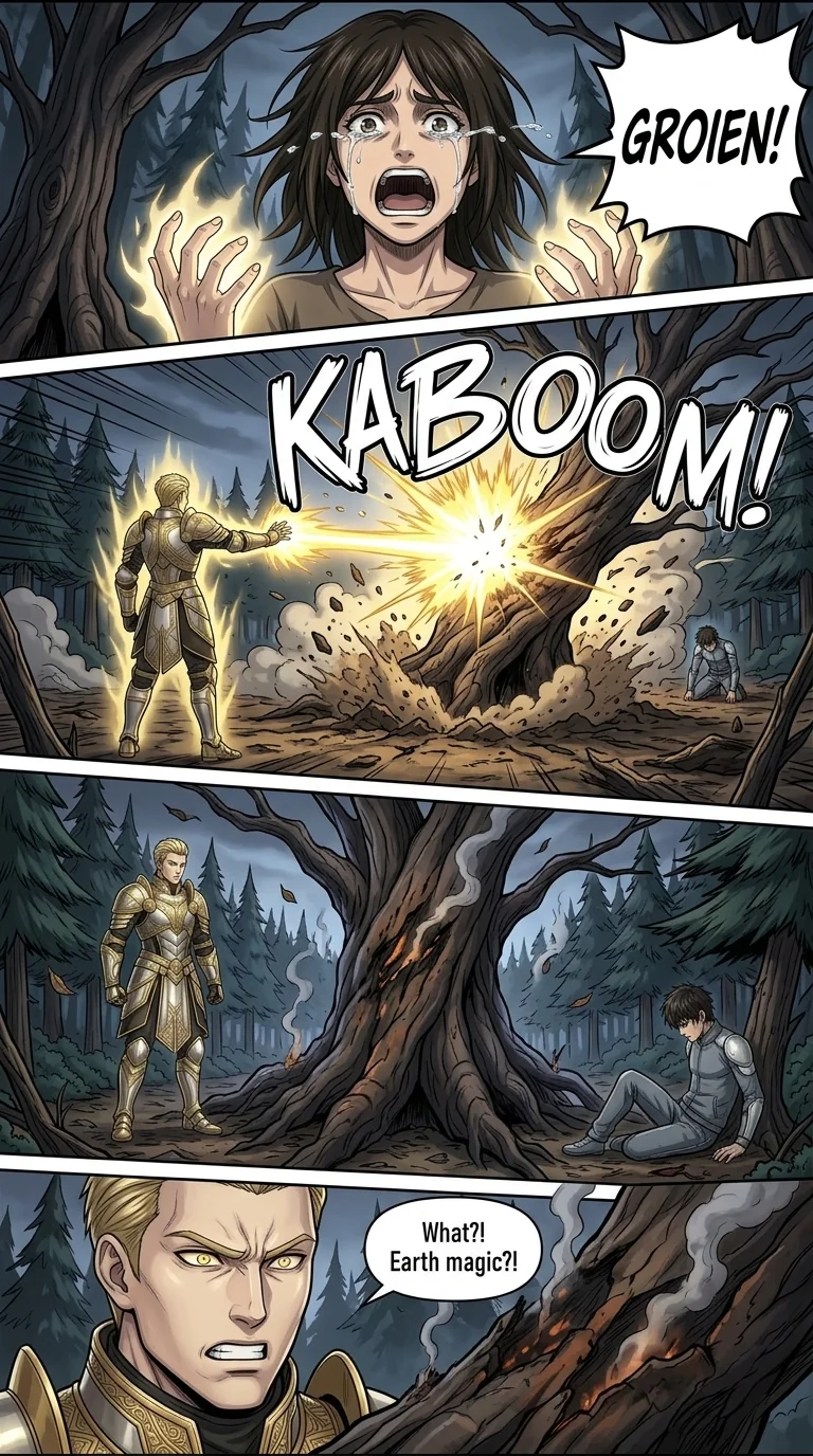 Aethelos: The Bastard of Light Chapter 4 Page 2 - AI Generated Manga