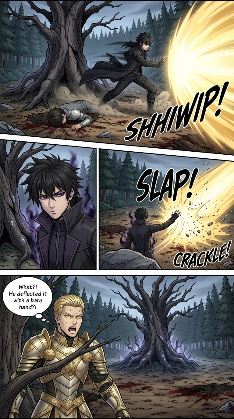 Aethelos: The Bastard of Light Chapter 4 Page 5 - AI Generated Manga