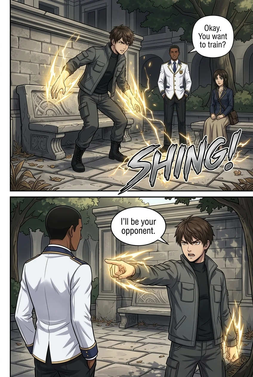 Aethelos: The Bastard of Light Chapter 40 Page 10 - AI Generated Manga