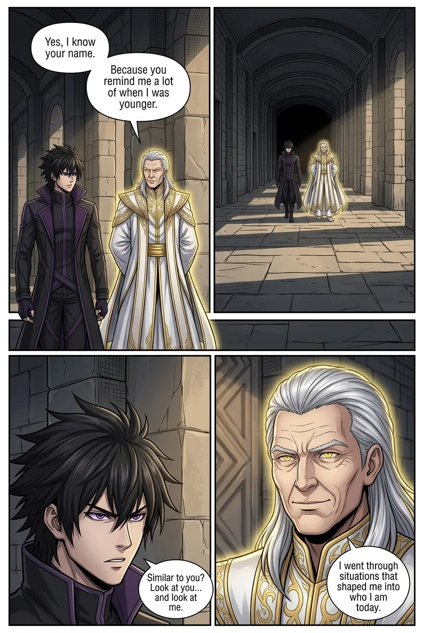 Aethelos: The Bastard of Light Chapter 40 Page 12 - AI Generated Manga