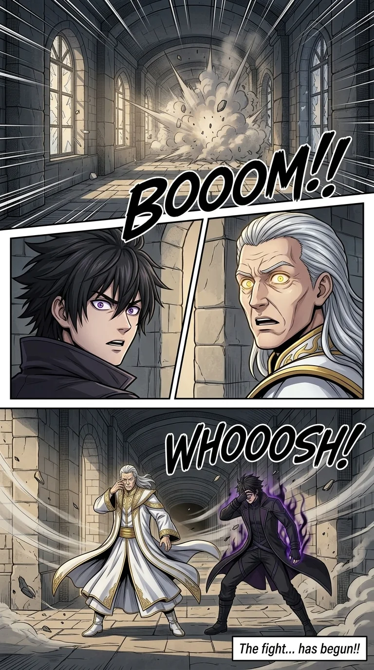 Aethelos: The Bastard of Light Chapter 40 Page 17 - AI Generated Manga