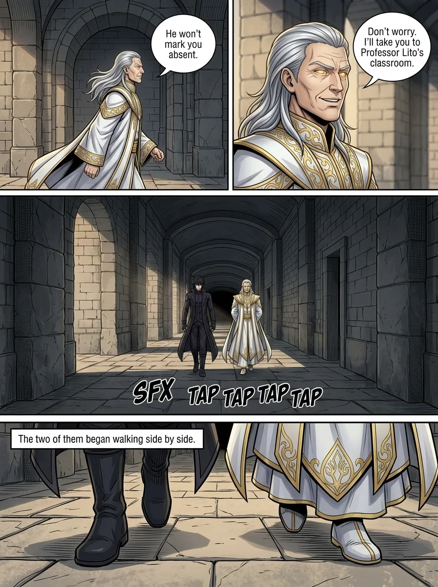 Aethelos: The Bastard of Light Chapter 40 Page 4 - AI Generated Manga
