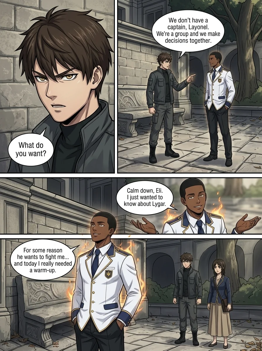 Aethelos: The Bastard of Light Chapter 40 Page 8 - AI Generated Manga