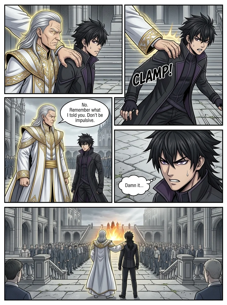 Aethelos: The Bastard of Light Chapter 41 Page 6 - AI Generated Manga