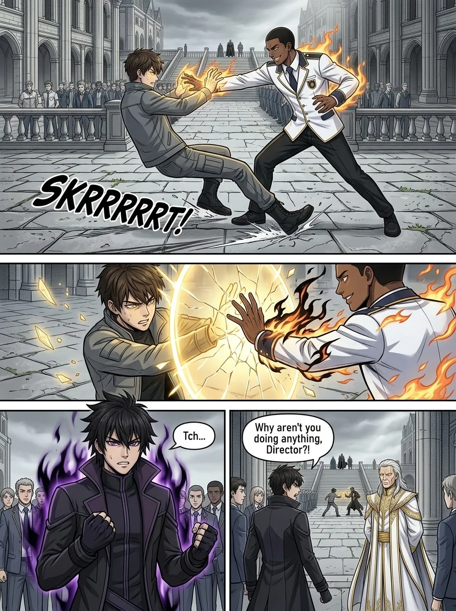 Aethelos: The Bastard of Light Chapter 41 Page 8 - AI Generated Manga