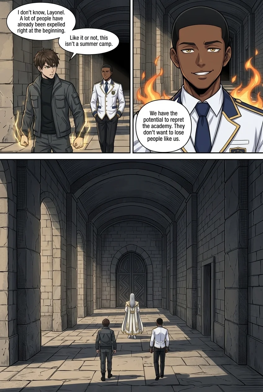 Aethelos: The Bastard of Light Chapter 42 Page 11 - AI Generated Manga