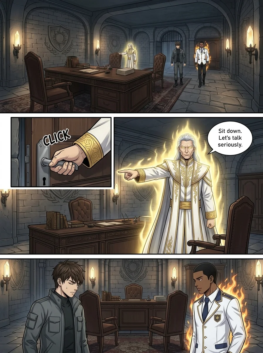 Aethelos: The Bastard of Light Chapter 42 Page 12 - AI Generated Manga