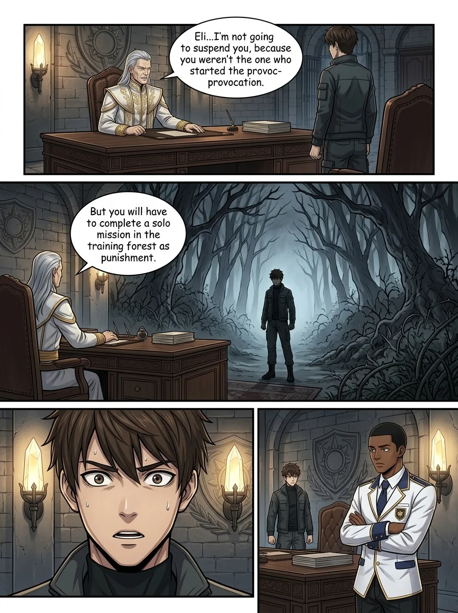 Aethelos: The Bastard of Light Chapter 42 Page 17 - AI Generated Manga